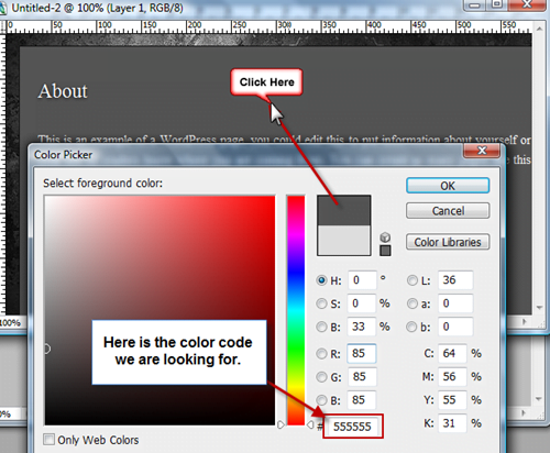 Step1 Create transparent background post box