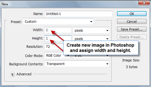 Step2 Create transparent background post box