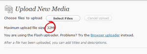 Increase upload media file size limit in WordPress Increase upload media file size limit in WordPress