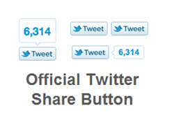 Official Twitter Button Count Official Twitter Button Count