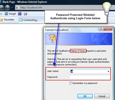 password protect website using htaccess