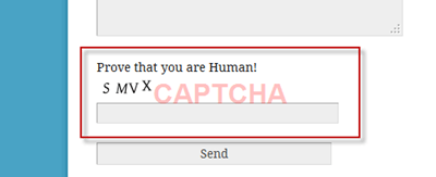 CAPTCHA on WordPress Blog