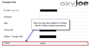 extend wordpress contact option twitter extend wordpress contact option twitter
