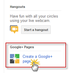 create new google plus page create new google plus page