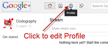 edit profile google fan page edit profile google fan page