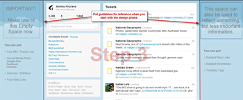 Create Twitter New Layout-Step3