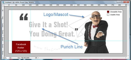 Place Facebook Cover Elements