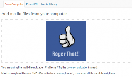 WordPress Media Upload Box WordPress Media Upload Box