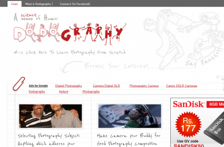 Cool Website Header Dodography