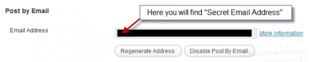 Jetpack 2 Secret Email Address